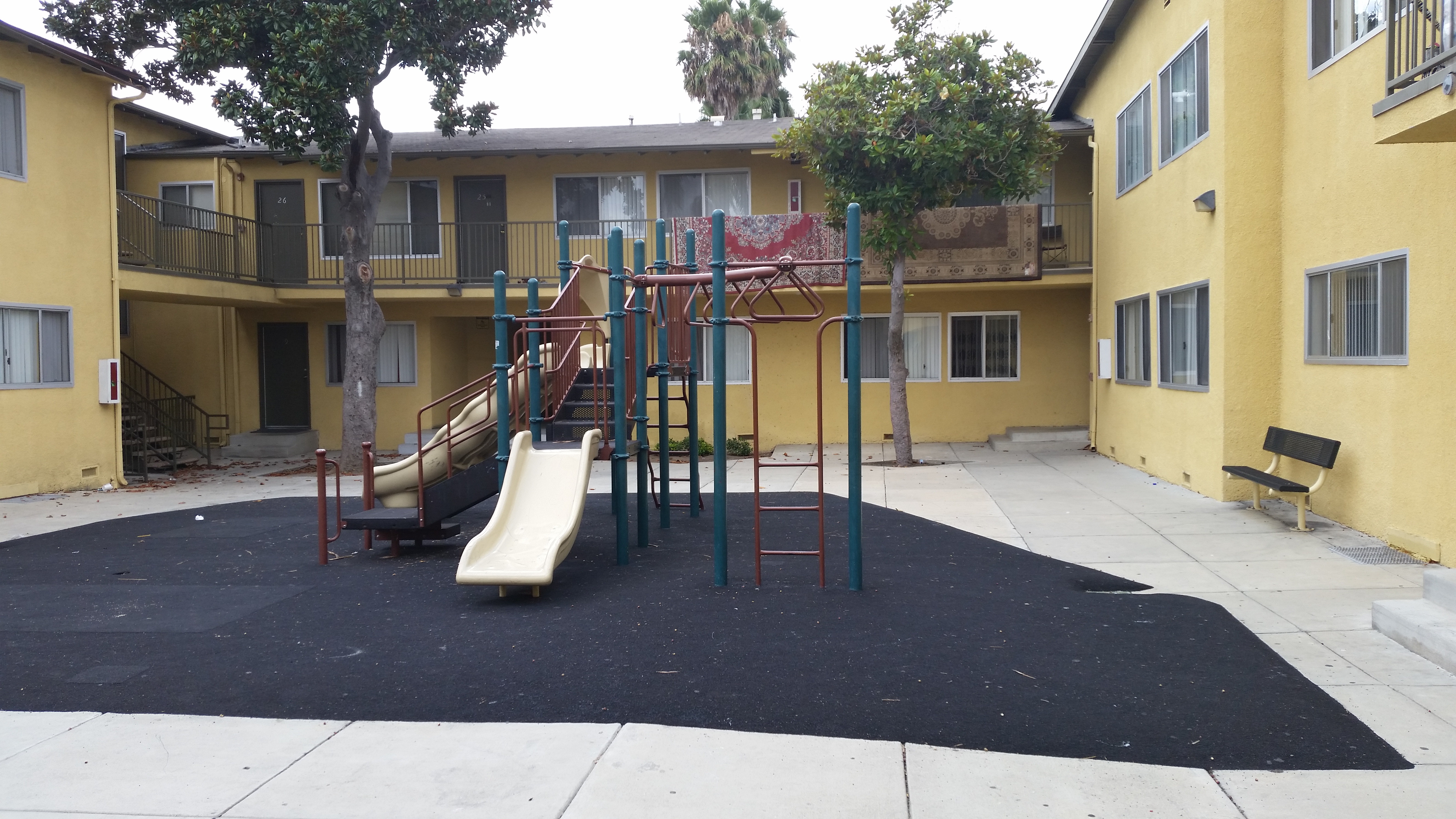 Image of the building playground