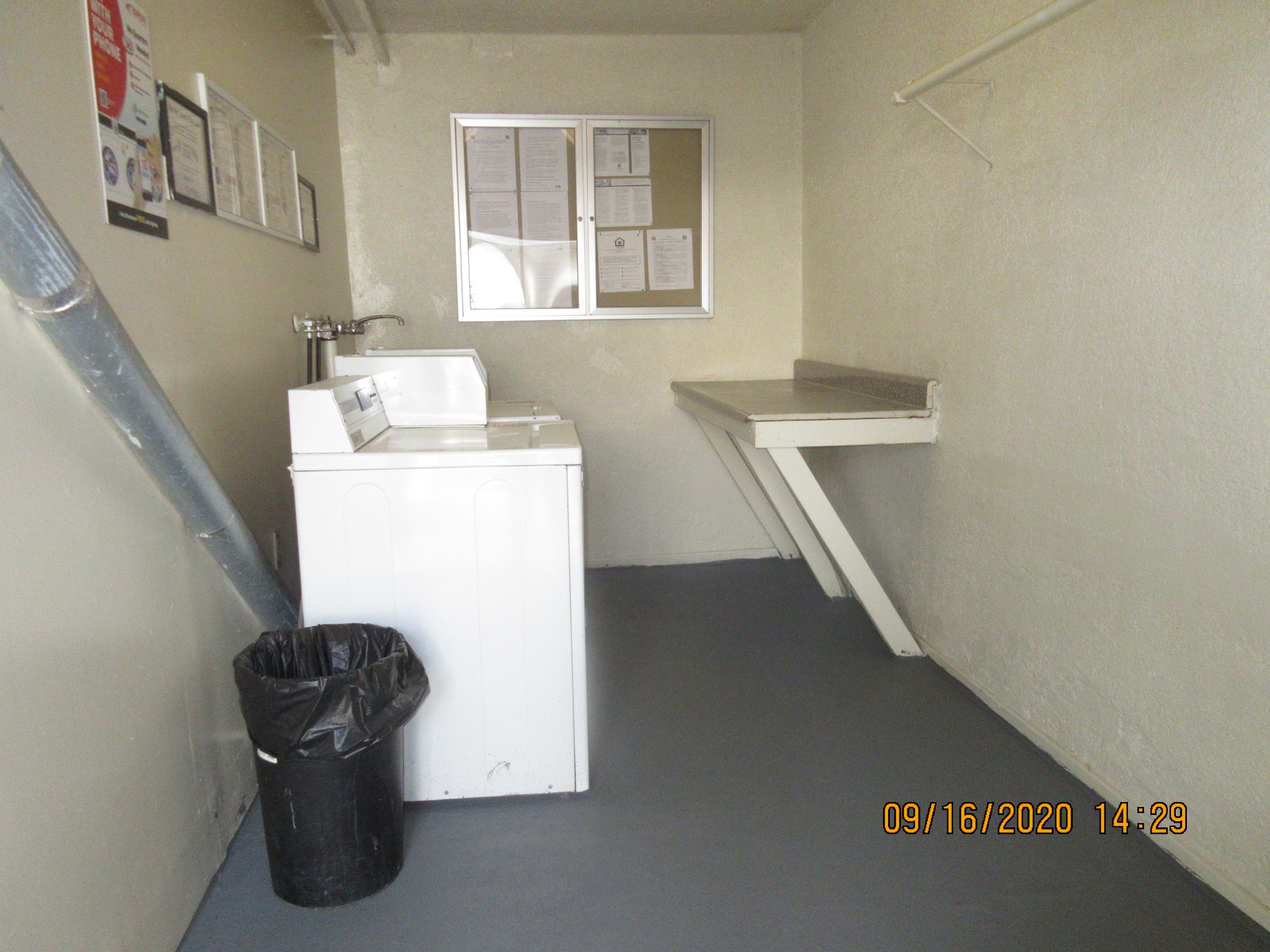 Image of the apartment laundry room