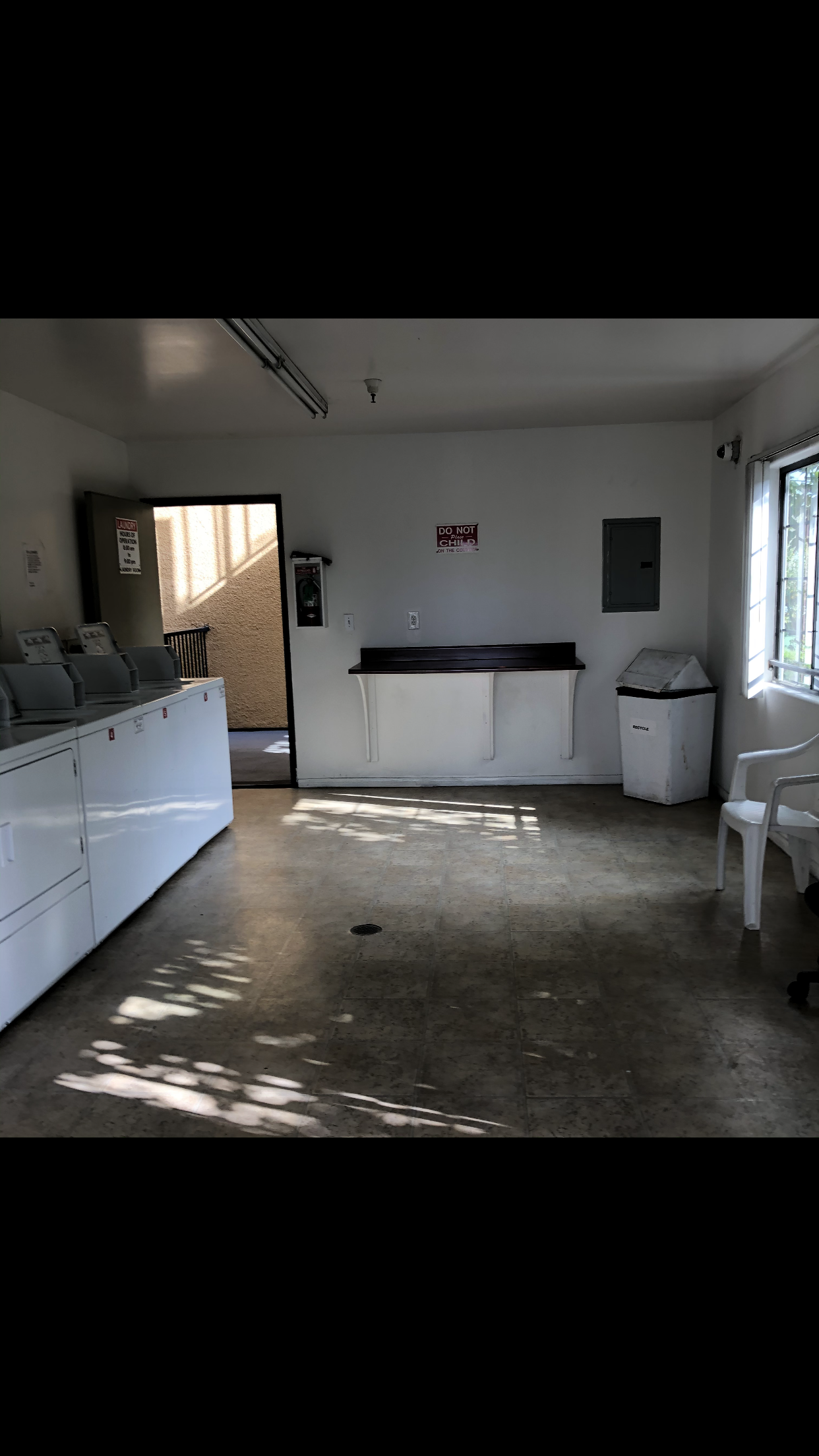 Inside of Building - Laundry Room