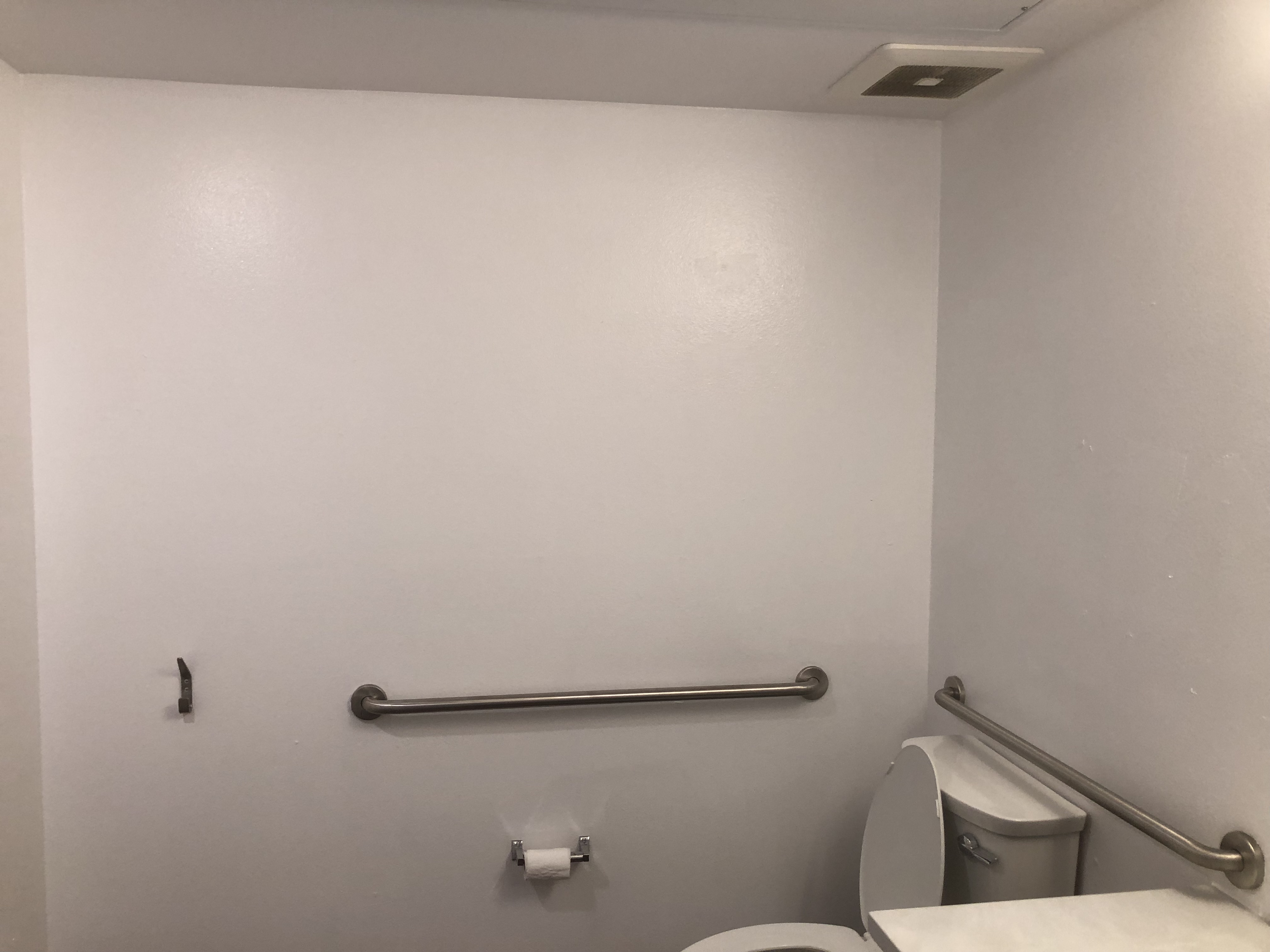 Photo of Unit Bathroom Toilet and grab bars
