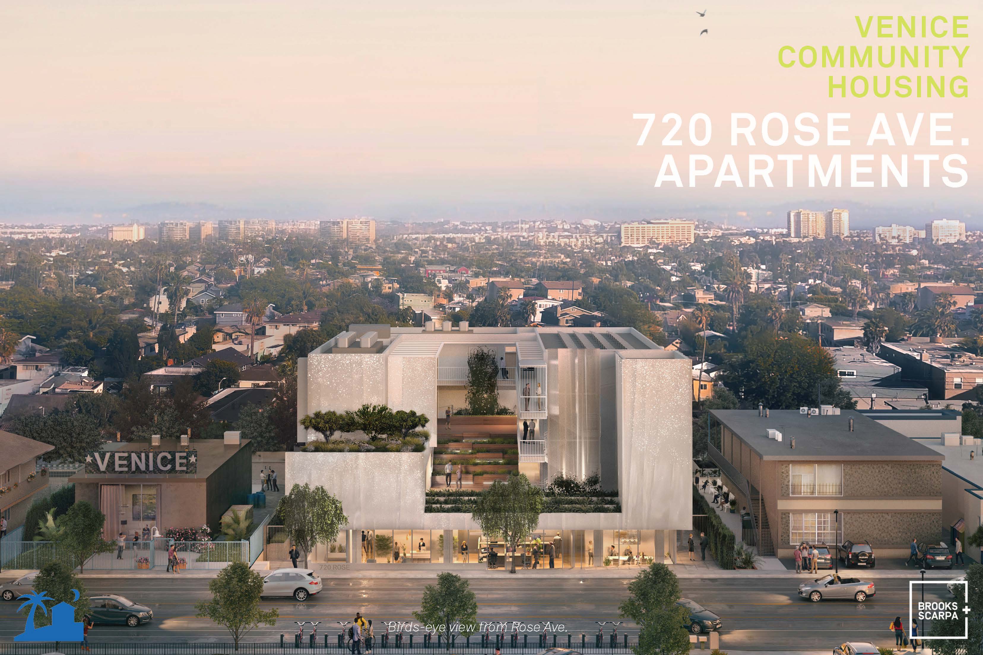 Rose Apartments is a 34 unit building that should be available in 2021