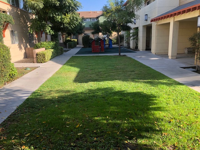 Courtyard/play area