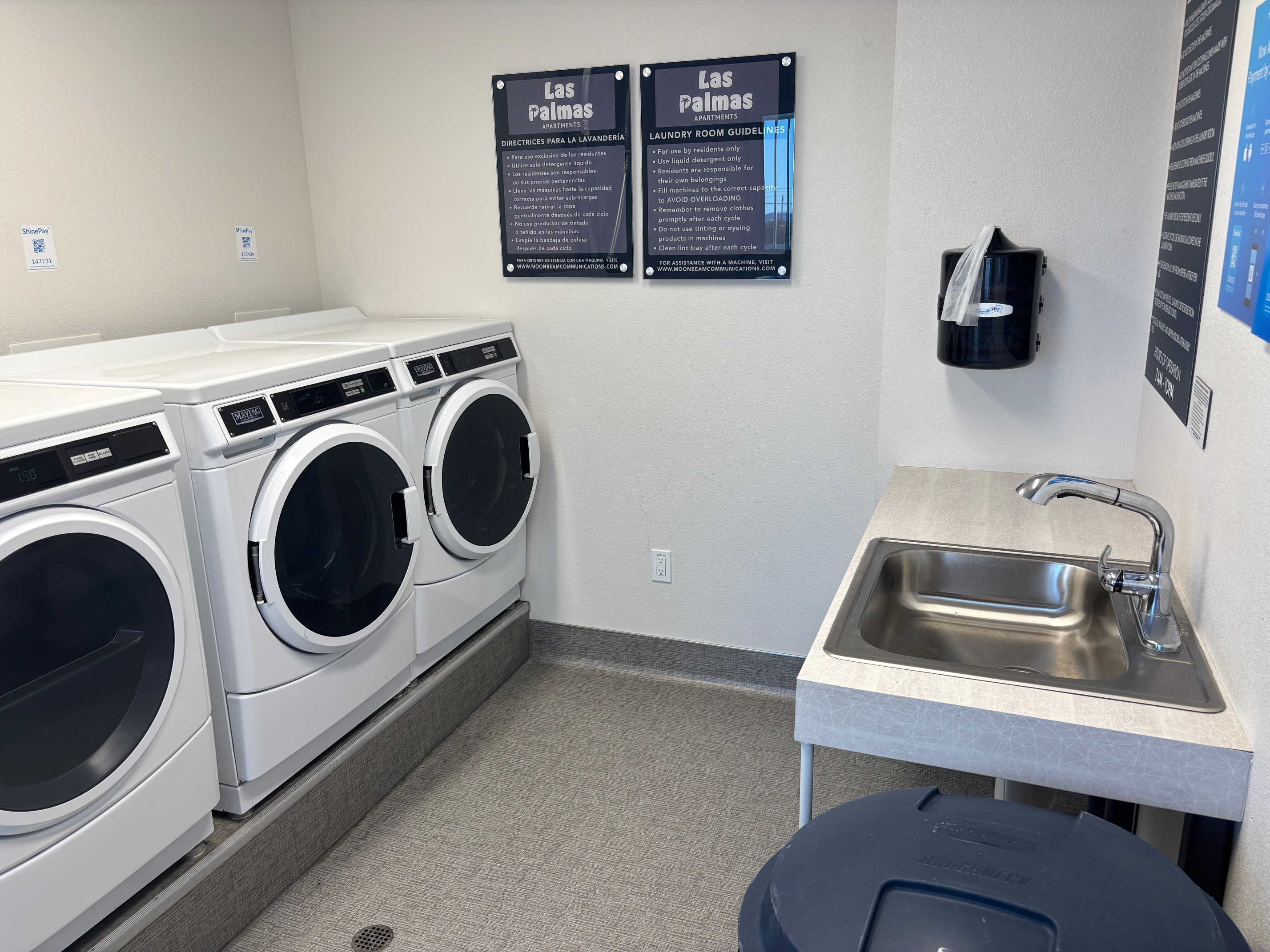 Laundry Room - 1 per floor