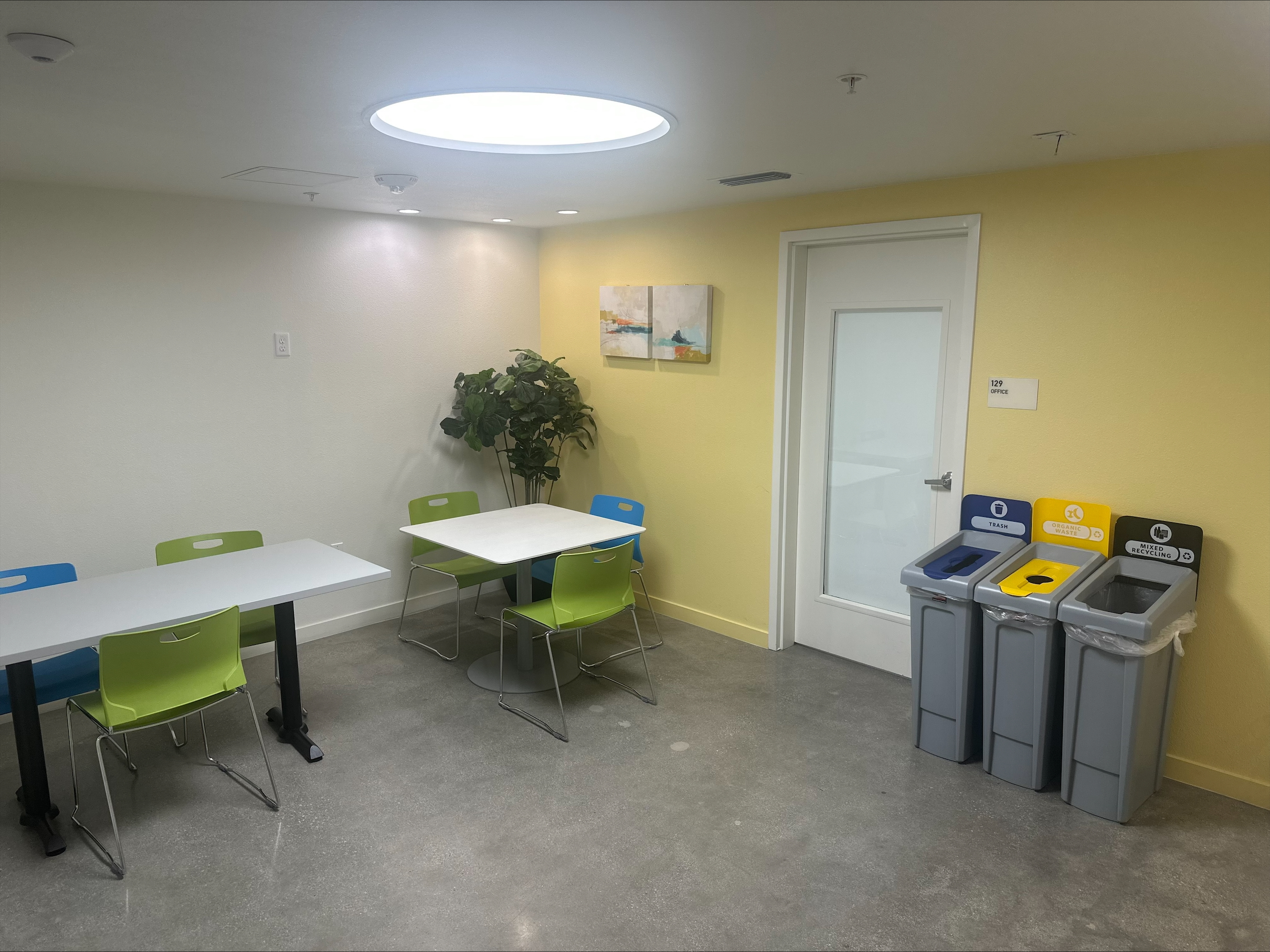 Photo of a designated area for tenants to relax and enjoy a safe, comfortable community space, 