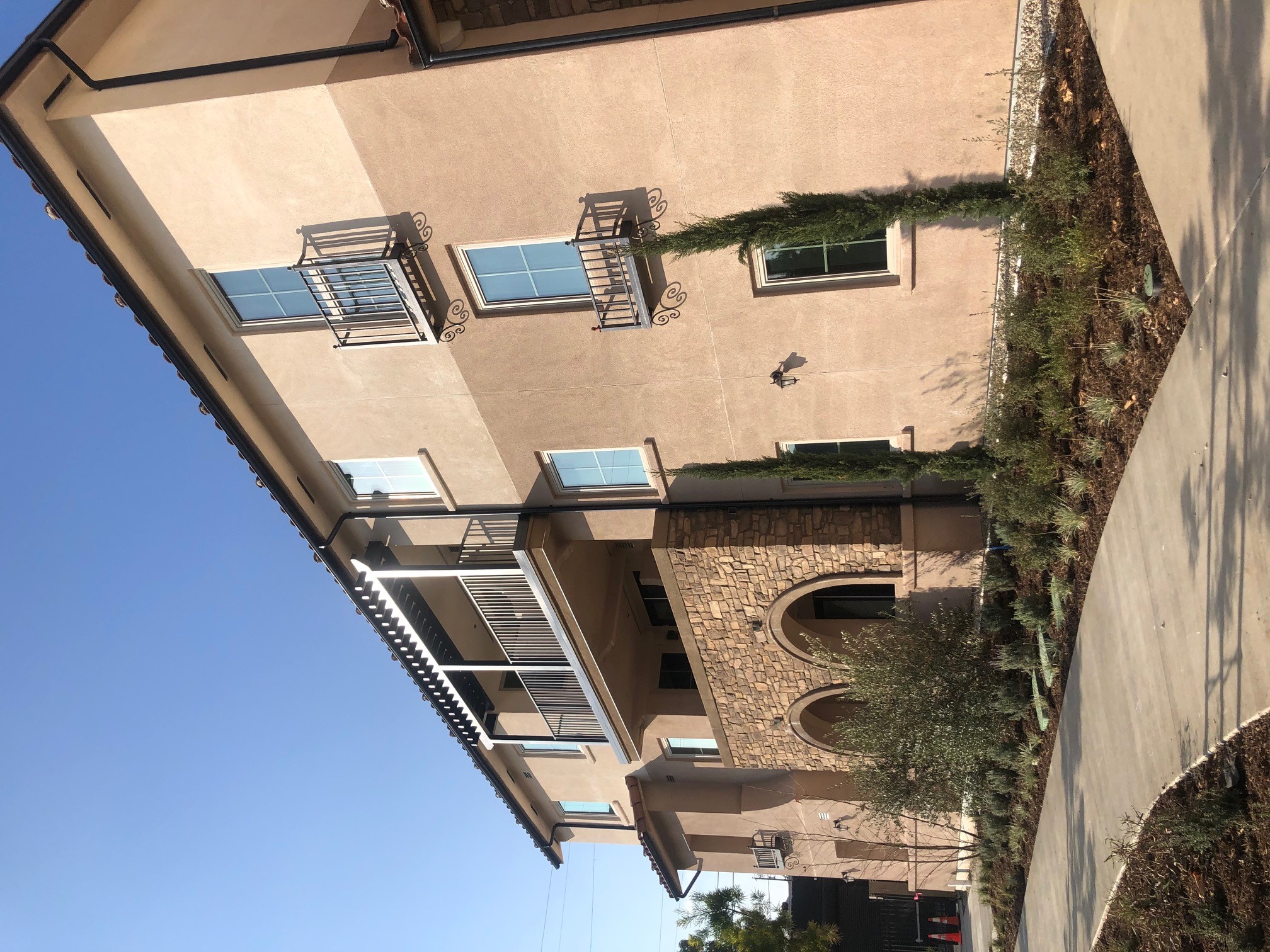 Photo of the Front Lawn.