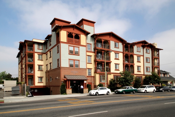 Four story building with gated basement parking on premises. This property also offers balcony options on selected units.