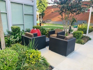 Patio Relaxation area with Fountain