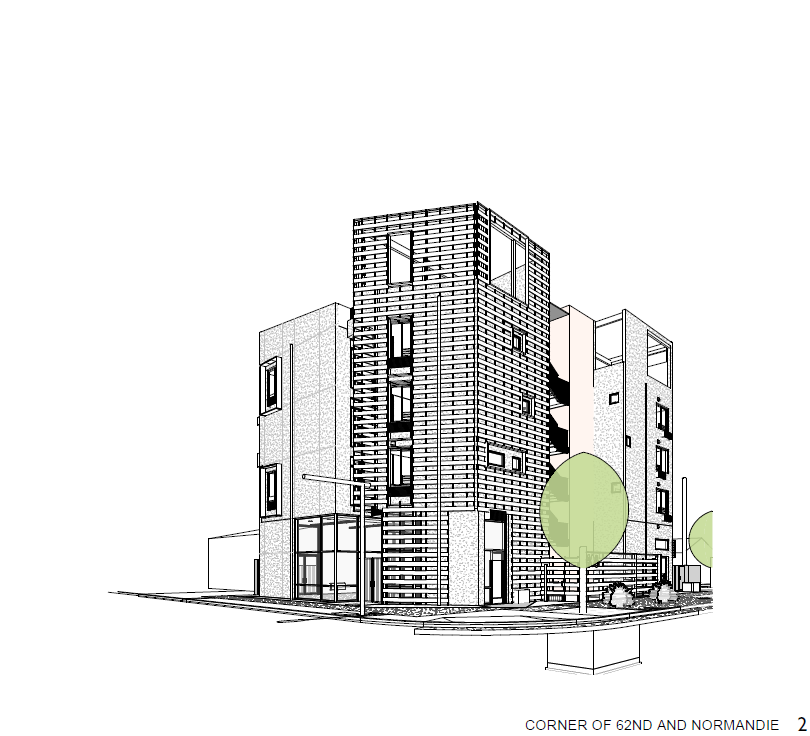 Corner of 62nd and Normandie