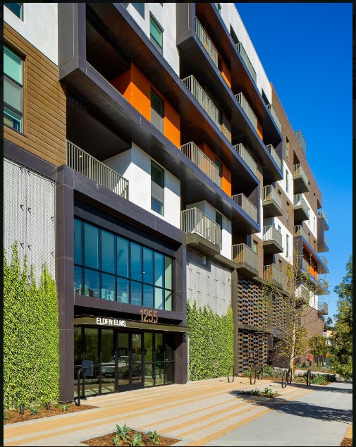 Lobby and Front of Building