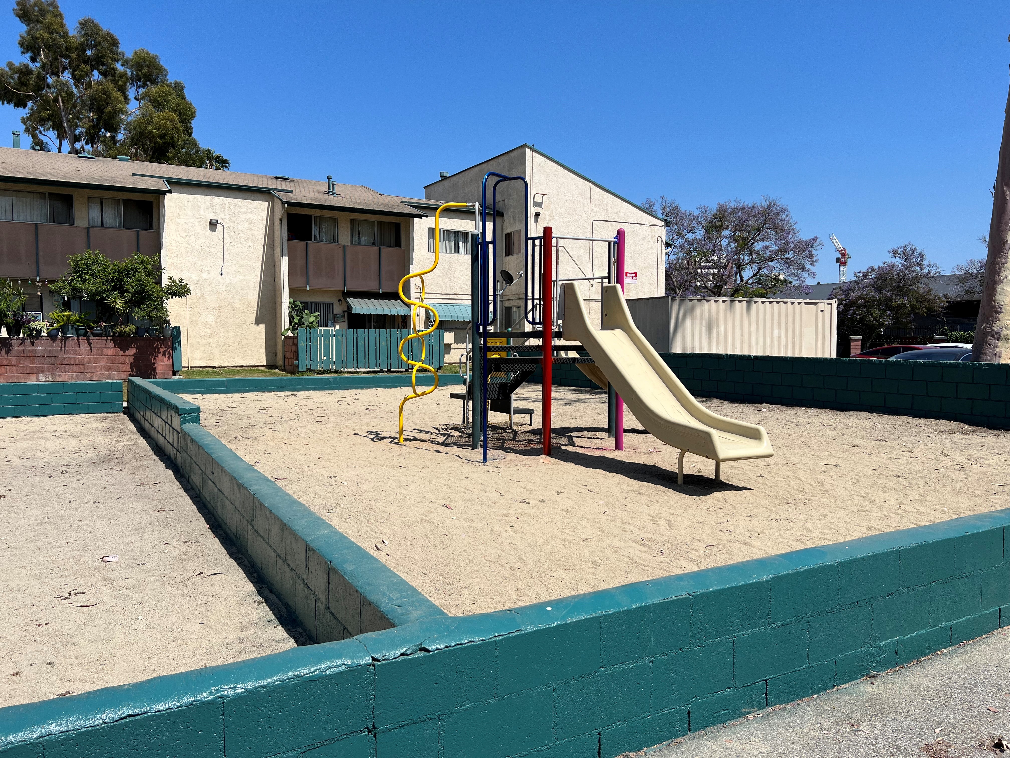 Photo of front of property and playground