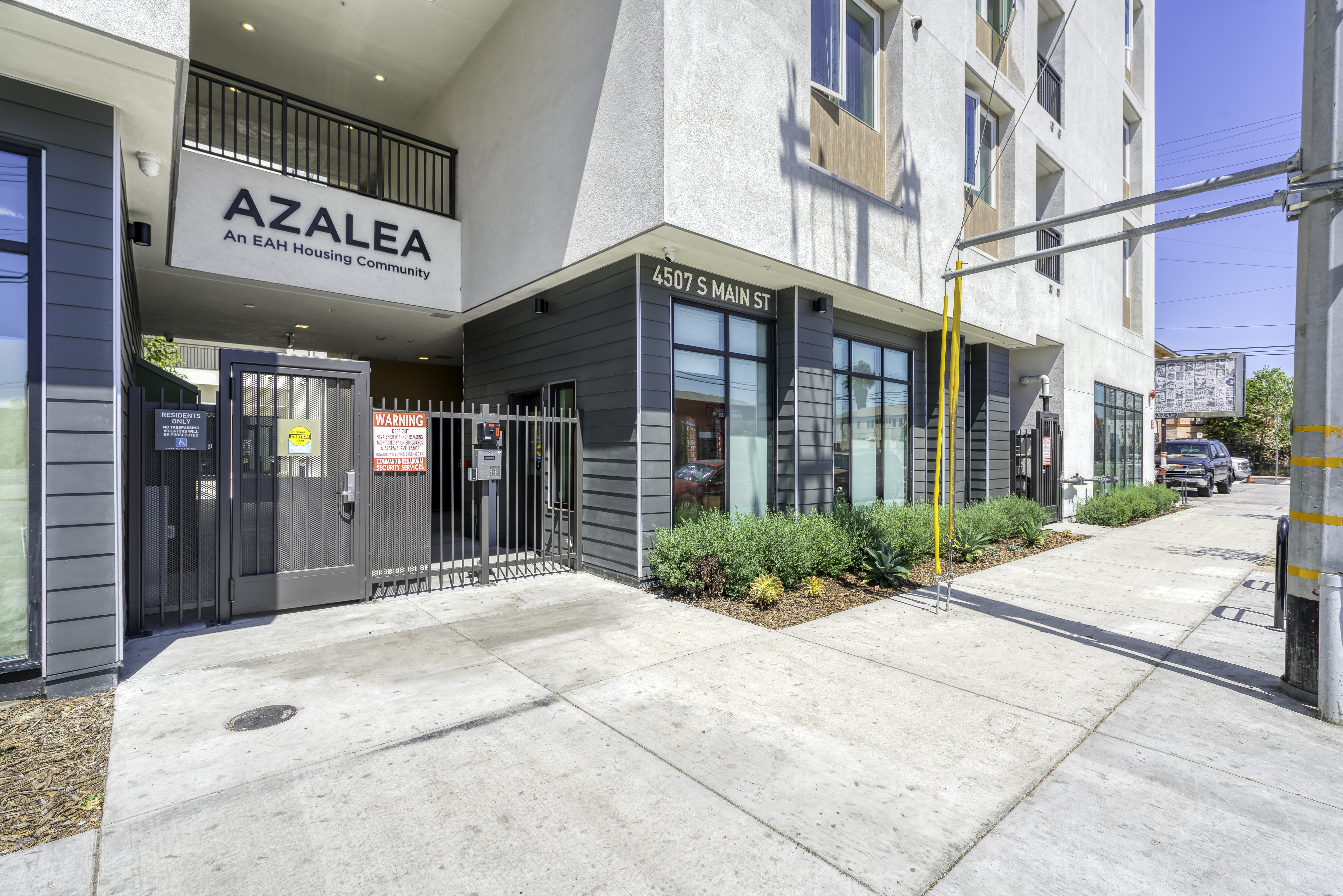 The Main Entrance of the Property