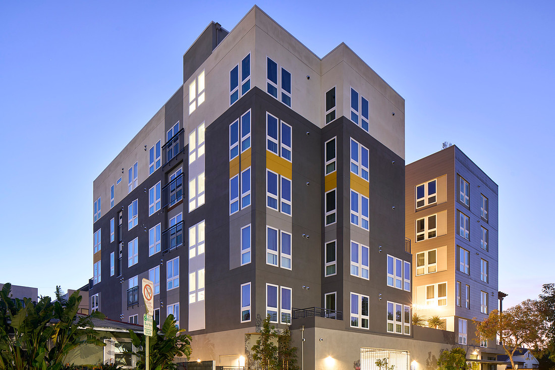 Outside Rendering of the Property at dusk