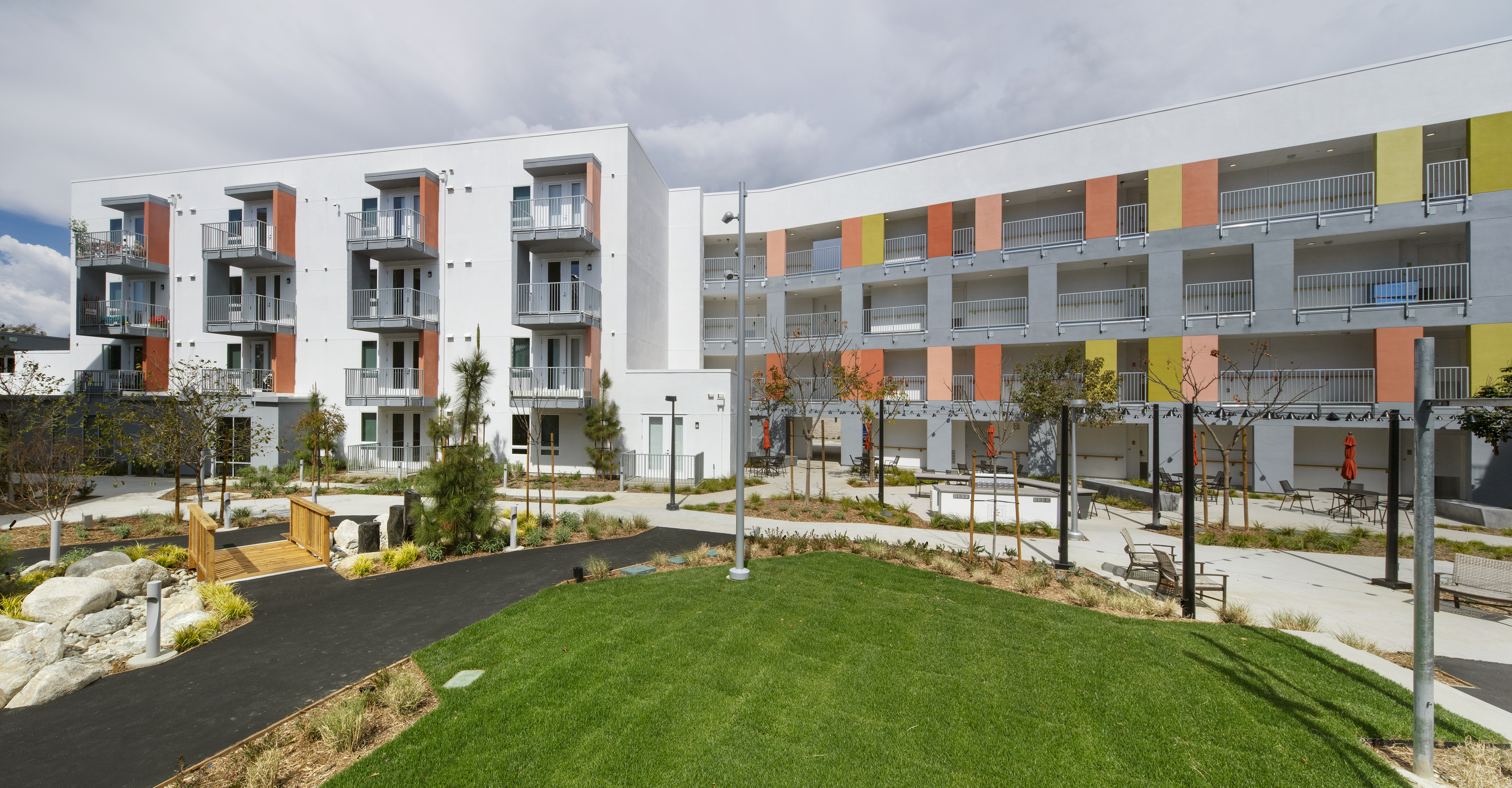 Extended Area Courtyard View