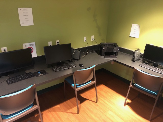 Image of the building computer room